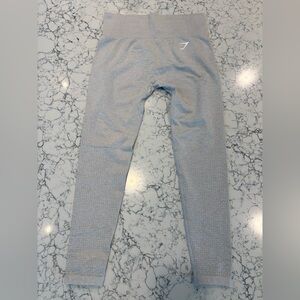 Gymshark Vital Seamless Leggings in Light Gray